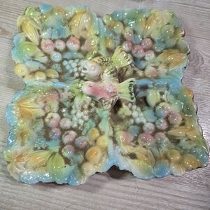 Vintage 1950’s Pastel Bird Tray Trinket